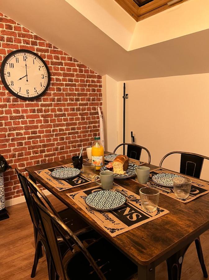 Beau T3 Style Industriel N20 Orly Paris Wifi Underground Industry Apartment La Ville-du-Bois Luaran gambar